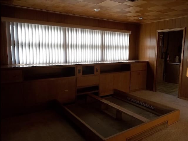 201 S Larson Ave, Chanute, KS 66720 - miscellaneous room with wooden walls