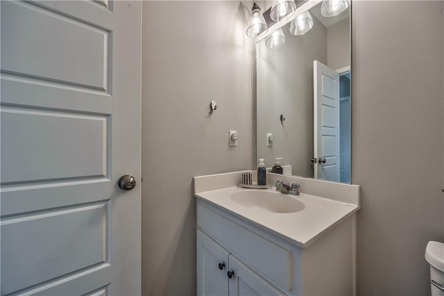 23317 W 52nd Ter, Shawnee, KS 66226 - bathroom featuring vanity and toilet