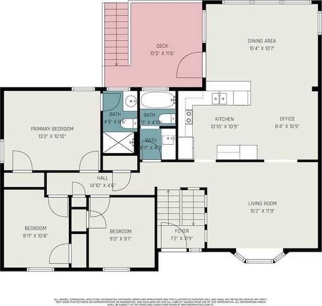 7608 N Serene Ave, Kansas City, MO 64152 - view of home floor plan