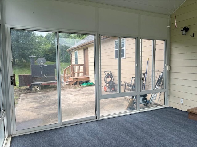 36987 W 63rd St, Camden, MO 64017 - unfurnished sunroom with lofted ceiling