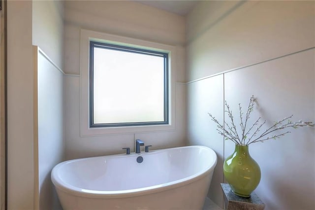 8020 Round Prairie St, Shawnee, KS 66220 - full bathroom featuring a freestanding bath
