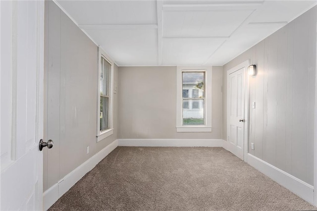 816 Chestnut St, Osawatomie, KS 66064 - carpeted spare room featuring baseboards
