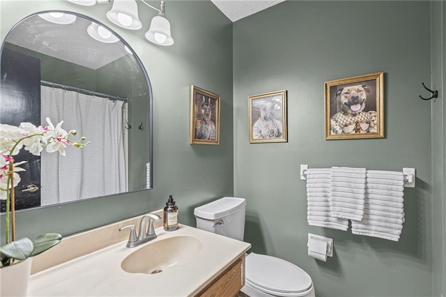 1413 SE 1st Ter, Lees Summit, MO 64063 - full bathroom featuring vanity and a shower with curtain