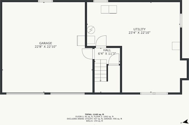 1413 SE 1st Ter, Lees Summit, MO 64063 - view of floor plan / room layout