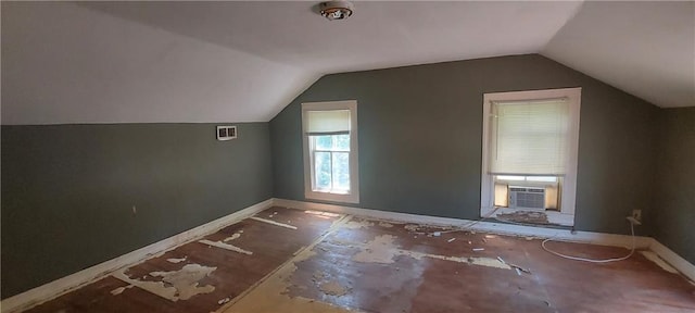 214 S Ridgeview Rd, Olathe, KS 66061 - additional living space with cooling unit and vaulted ceiling