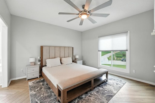 5136 NE Ash Grove Dr, Lees Summit, MO 64064 - bedroom featuring baseboards and ceiling fan