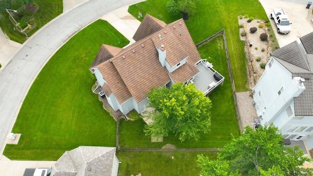 5136 NE Ash Grove Dr, Lees Summit, MO 64064 - bird's eye view