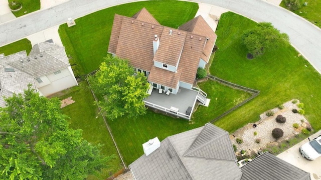 5136 NE Ash Grove Dr, Lees Summit, MO 64064 - view from above of property