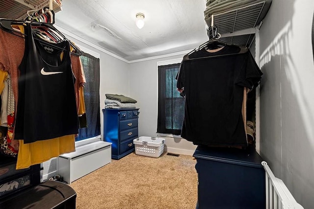 1312 N Main St, Nevada, MO 64772 - walk in closet with carpet