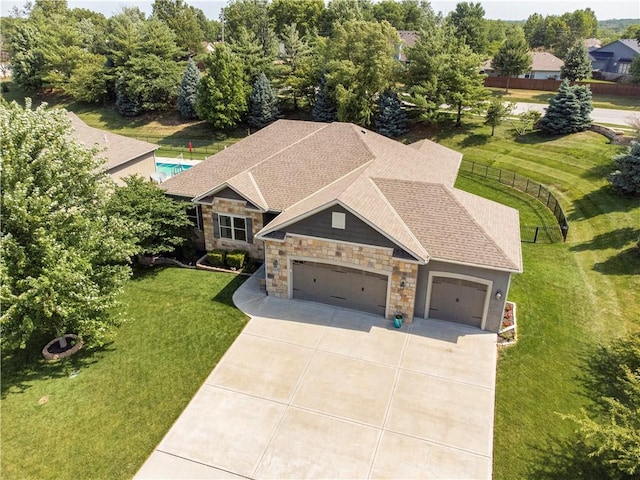 22908 E 41st Ter S, Blue Springs, MO 64015 - aerial view of property and surrounding area