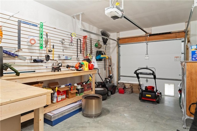 22908 E 41st Ter S, Blue Springs, MO 64015 - garage featuring a garage door opener