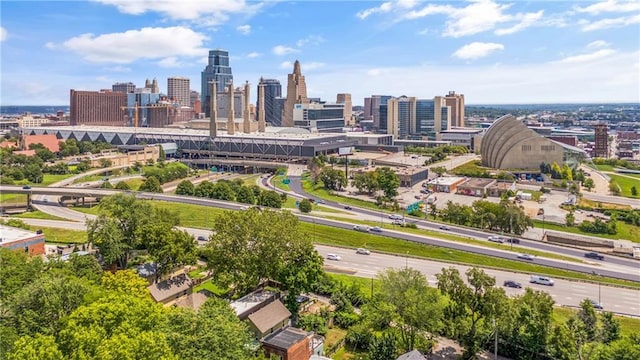 1637 Jefferson St, Kansas City, MO 64108 - bird's eye view of city skyline