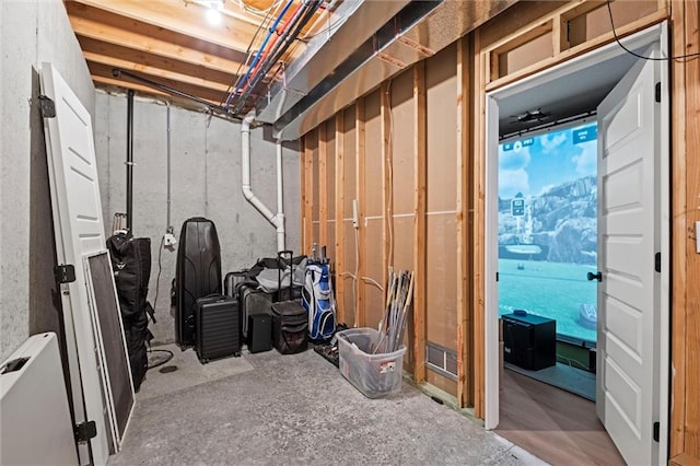 1213 NE Goshen Dr, Lees Summit, MO 64064 - view of unfinished basement