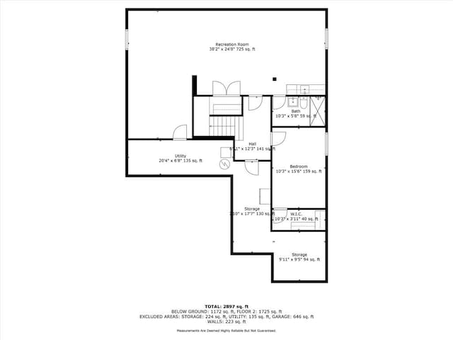 1213 NE Goshen Dr, Lees Summit, MO 64064 - view of floor plan / room layout