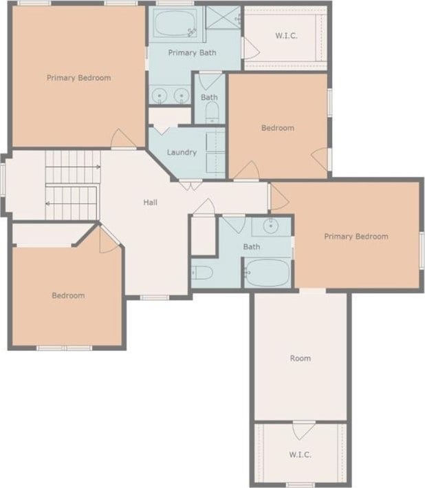 1105 Blazing Star Dr, Lees Summit, MO 64081 - view of floor plan / room layout