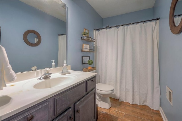 17470 S Walter St, Gardner, KS 66030 - bathroom featuring wood finished floors and vanity