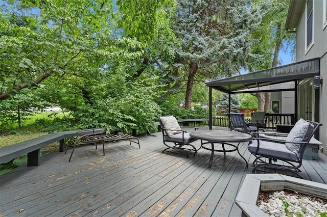 15320 W 92nd Pl, Lenexa, KS 66219 - view of deck
