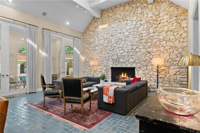 5212 W 98th Ter, Overland Park, KS 66207 - living room with a fireplace