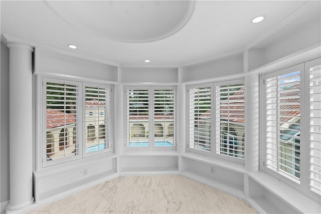5212 W 98th Ter, Overland Park, KS 66207 - view of unfurnished sunroom
