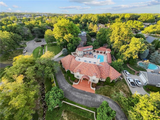 5212 W 98th Ter, Overland Park, KS 66207 - drone / aerial view of a pool area