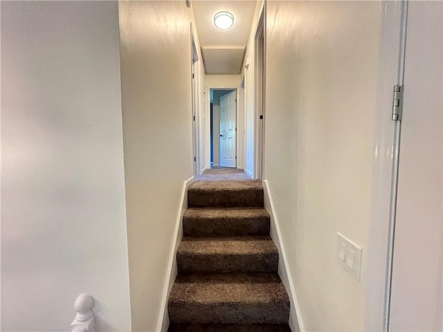 14948 Lakeside Dr, Excelsior Springs, MO 64024 - staircase with baseboards