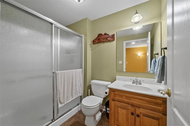 2312 SW Post Oak Ct, Lees Summit, MO 64082 - full bathroom featuring vanity and a stall shower