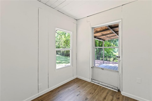 3029 S 9th Pl, Kansas City, KS 66103 - doorway with wood finished floors and plenty of natural light