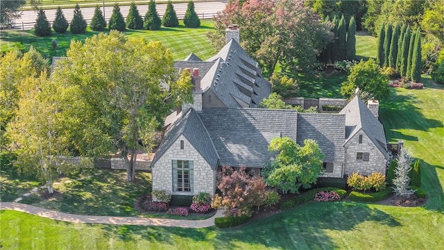 10400 Howe Dr, Leawood, KS 66206 - view from above of property