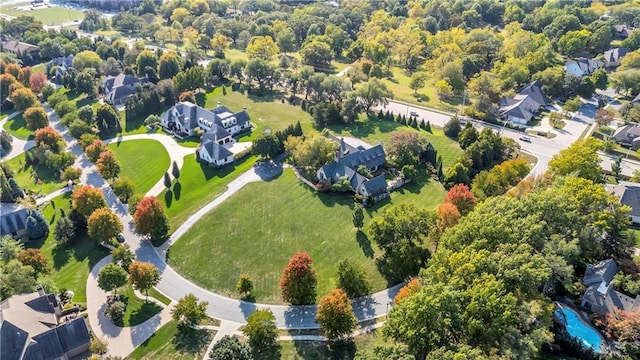 10400 Howe Dr, Leawood, KS 66206 - aerial perspective of suburban area