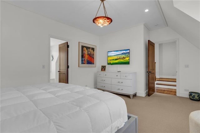 10400 Howe Dr, Leawood, KS 66206 - bedroom featuring carpet floors and recessed lighting