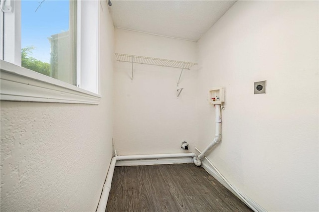 707 N Forest Ave, Independence, MO 64050 - laundry area with electric dryer hookup, hookup for a washing machine, and wood finished floors