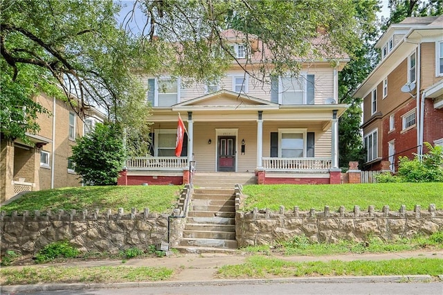 2517 Felix St, Saint Joseph, MO 64501 - traditional style home featuring a porch