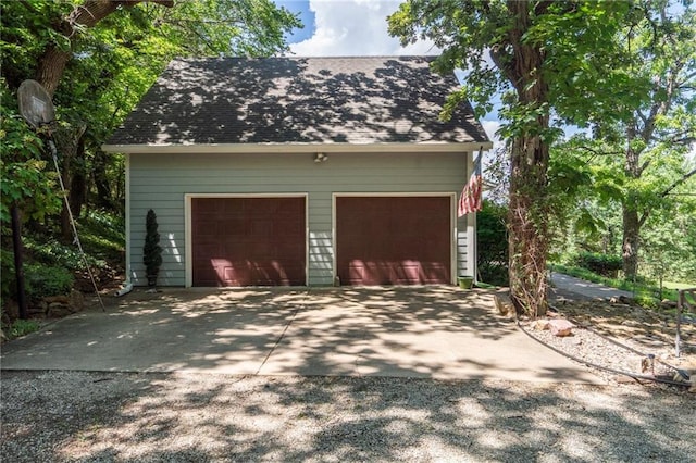 731 E 1100th Rd, Baldwin City, KS 66006 - view of detached garage