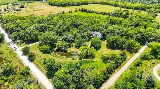 731 E 1100th Rd, Baldwin City, KS 66006 - overview of rural landscape