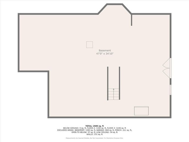 731 E 1100th Rd, Baldwin City, KS 66006 - view of property floor plan