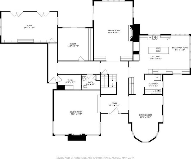 8320 Maplewood Ln, Lenexa, KS 66215 - view of property floor plan