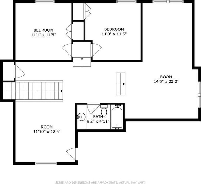 8320 Maplewood Ln, Lenexa, KS 66215 - view of property floor plan