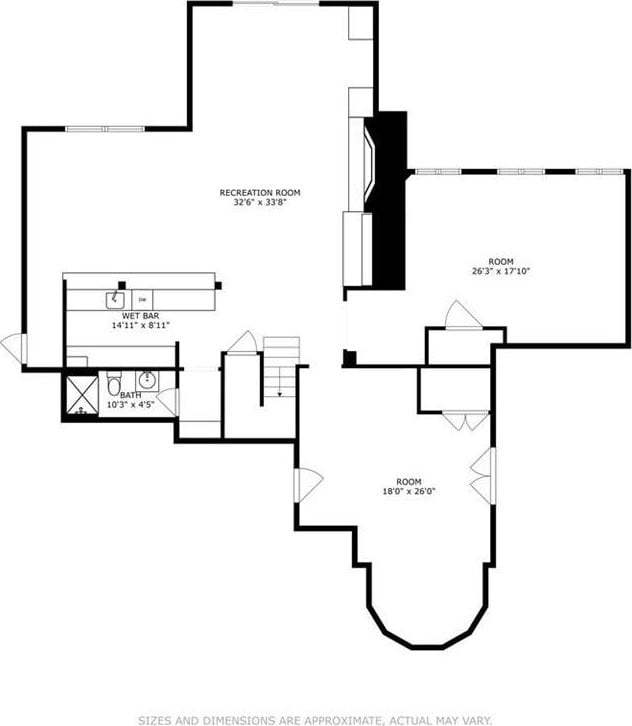 8320 Maplewood Ln, Lenexa, KS 66215 - view of room layout