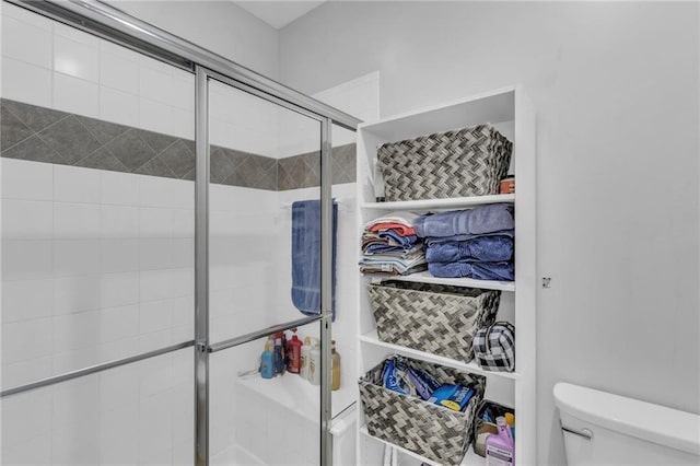 23968 Eagle Ct, Paola, KS 66071 - bathroom with toilet and a shower stall