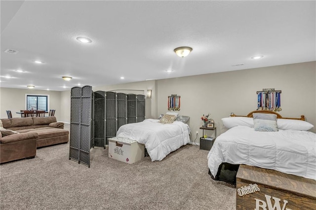 23968 Eagle Ct, Paola, KS 66071 - carpeted bedroom featuring recessed lighting