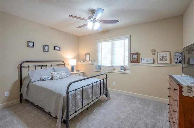 11514 W 143rd Ter, Olathe, KS 66062 - bedroom with carpet flooring and a ceiling fan