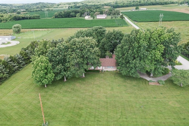 20723 Kissinger Rd, Tonganoxie, KS 66086 - overview of rural landscape featuring farmland