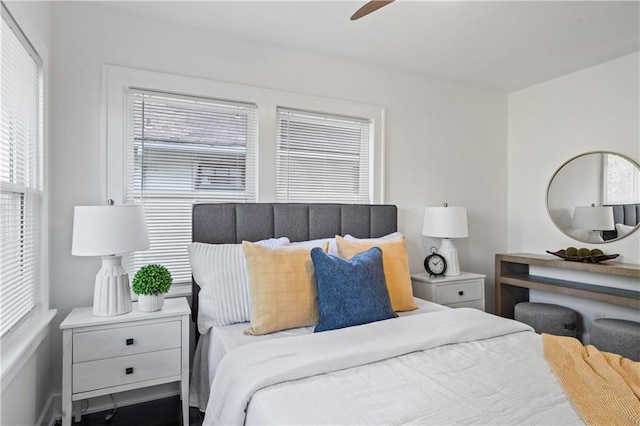 5409 Brooklyn Ave, Kansas City, MO 64130 - bedroom featuring ceiling fan