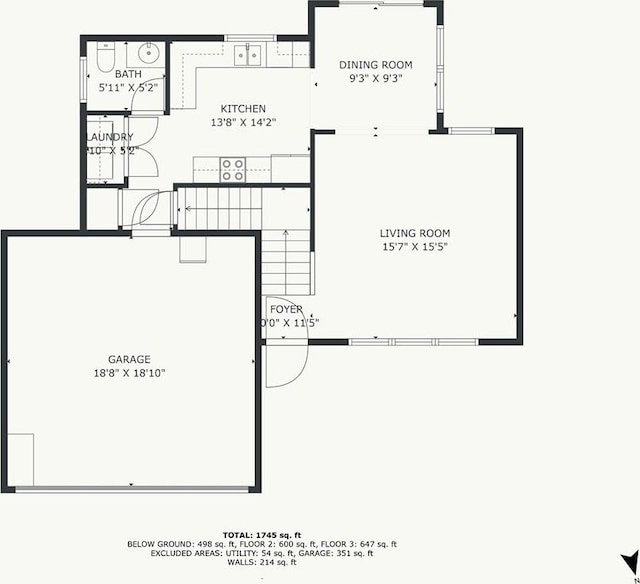 701 Redbud Dr, Paola, KS 66071 - view of floor plan / room layout