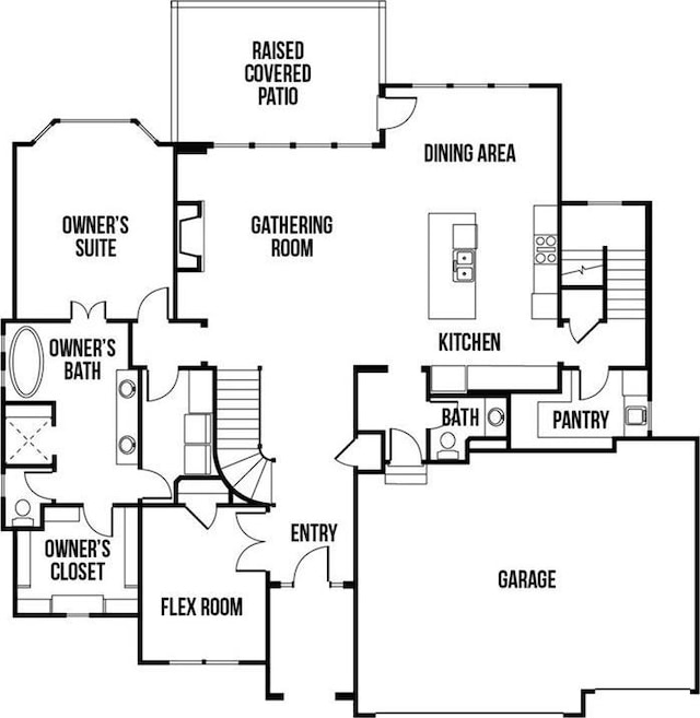 12301 W 184th St, Overland Park, KS 66013 - view of property floor plan
