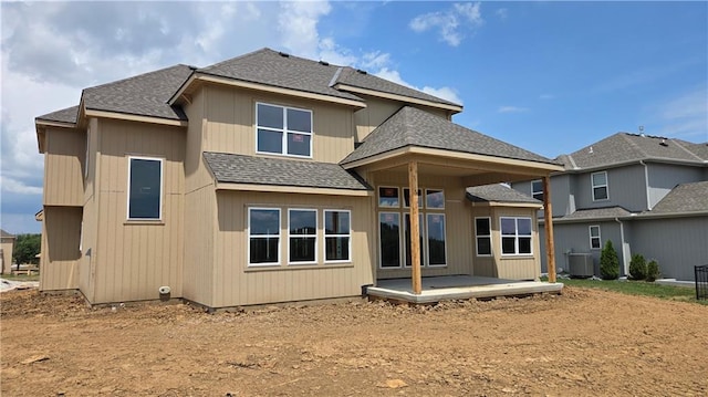 12301 W 184th St, Overland Park, KS 66013 - rear view of property with a shingled roof