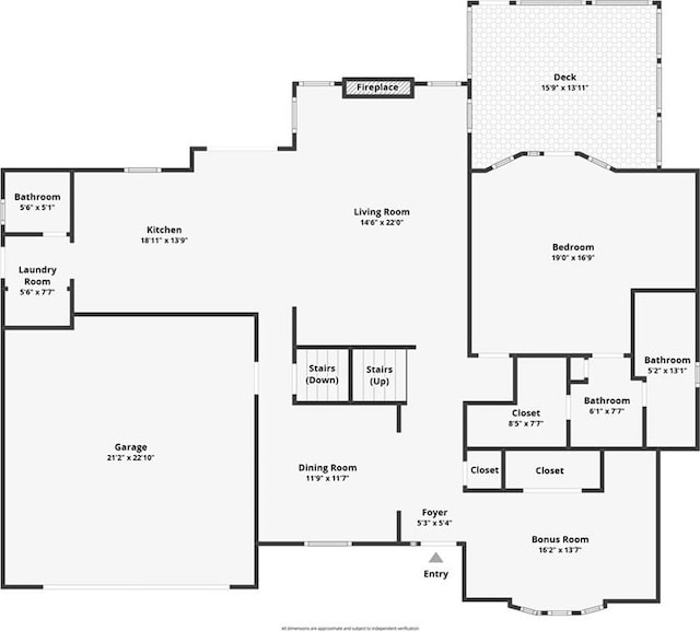 11512 Hadley St, Overland Park, KS 66210 - view of floor plan / room layout