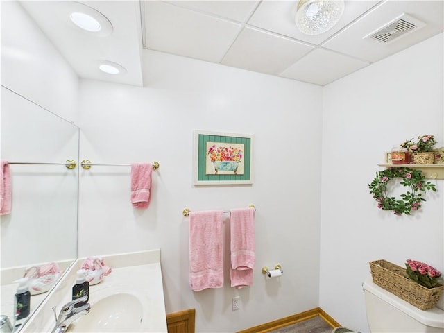 529 SE Dd Hwy, Warrensburg, MO 64093 - bathroom featuring toilet and vanity