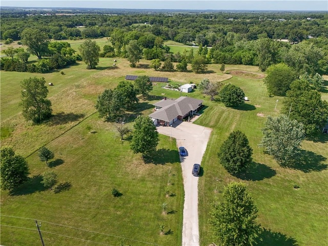 529 SE Dd Hwy, Warrensburg, MO 64093 - aerial view of property's location with rural landscape
