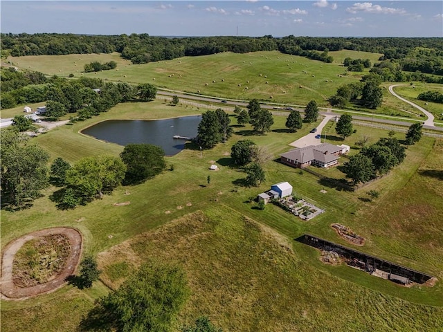 529 SE Dd Hwy, Warrensburg, MO 64093 - aerial overview of property's location with a large body of water and rural landscape